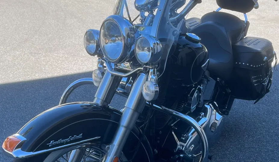 Harley-Davidson Flstc Heritage Softail Classic (Vivid Black) 2014